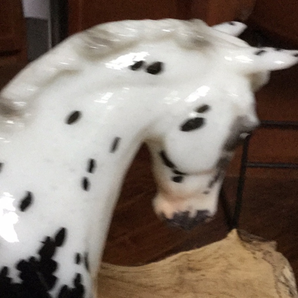 Breyer horse statue breyerfest 2022 special run Brahm spotted horse equestrian - Picture 6 of 11